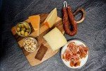 A Little Bit of Spain Gift Bundle – Iberico Chorizo, Serrano Ham, Manchego Cheese, Olives, Quince Paste, Almonds, & More