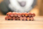 Bearded Butcher DIY Original Flavor Snack Sticks Kit – Seasons Up to 25 lbs of Meat for Homemade Snack Sticks – Perfect for Beef, Bison, Wild Game & More – Includes Original Seasoning, 17mm Mahogany Casings & Curing Salt – Customize with Cheese or Jalapeño for Extra Flavor – Perfect for DIY Enthusiasts