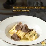 Tradino Premium Black Truffle Slices | Unique Christmas Appetizer | Fresh Black Truffle Carpaccio | Luxury Gourmet Finishing | Ideal for Enhancing Dishes, 30 Grams