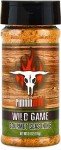 Gourmet Wild Game Seasoning | Premium Game Meat Rub for Venison, Lamb, Deer, Sausage, Jerky, Boar, Turkey, Elk, and more! | No Artificial Flavors, No MSG Added | Runnin' Wild Foods, 6.4 ounces