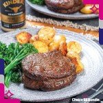 Kinder’s Premium BBQ Rub Seasoning 2 PK Choice Bundle (10.5 oz) – Includes Kinders Prime Steak with Black Garlic & Truffle and Buttery Steakhouse + Guide & Opener (4 Items)!