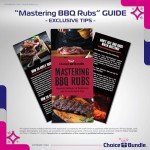 Kinder’s Premium BBQ Rub Seasoning 2 PK Choice Bundle (10.5 oz) – Includes Kinders Prime Steak with Black Garlic & Truffle and Buttery Steakhouse + Guide & Opener (4 Items)!