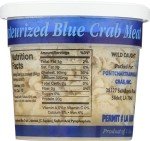 PONTCHARTRAIN BLUE CRAB Lump Crab Meat, 8 OZ
