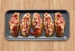 Maine Lobster Roll Kit - Serves 5 - includes, 1lb Premium Maine Claw and Knuckle Meat, 5 split top buns, 5 butter packets and 6 seasoned lemon butter sauce
