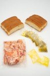 Maine Lobster Roll Kit - Serves 5 - includes, 1lb Premium Maine Claw and Knuckle Meat, 5 split top buns, 5 butter packets and 6 seasoned lemon butter sauce