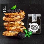 Premium Minced Black Truffle Sauce (90 g) (3.17 oz), Truffle Zest, Salsa Tartufata, Black Truffle Pate Spread, Seasoning, An Indulgent Delight from Italy by GL Truffle Gourmet LIne
