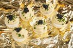 OVERNIGHT GUARANTEED, BESTER Premium Osetra Sturgeon Caviar - 1 oz-30 gm pack - Malossol Ossetra Black Roe - Premium Quality, Traditional Style, imported with free mother of pearl spoon
