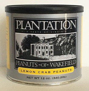 Lemon Crab Peanuts - 12 oz Tin