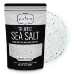 Italian Black Truffle Sea Salt for Recipes