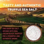 Italian Black Truffle Sea Salt for Recipes