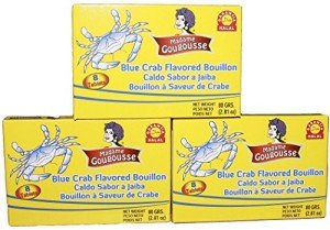 Blue Crab Flavored Bouillon by Madame Gougousse - 3 Pack