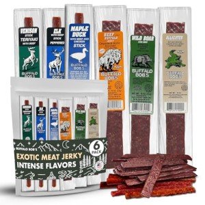 Buffalo Bob's Wild Game Jerky Snack Pack