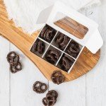 Modsy Baking Mini Truffle Boxes - White | VERY SMALL for 6 Treats - Window and Dividers | 5 x 3.5 x 1.57 Inches | Pack of 25