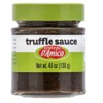 Truffle Sauce, Tartufata, Pate', 4.06 oz, Black Truffle Paste, Dip, Spread, Truff Sauce, Product of Italy, Fratelli D'Amico