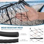 QualyQualy Crab Ring Trap Net, Ring Crab Kit Lobster Hoop, Portable Folded Crab Cage, Crabing Accessories with Bait, Heavy Crab Nets for Crabbing, 32" x16.5'', 2 Pack