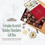Rocky Mountain Chocolate Everyday Assorted Holiday Chocolates Gift Box | Premium Chocolate Assortment, Milk, Dark, and White Chocolate with Pecan & Caramel Truffles | Christmas Gift for Chocolates lovers