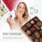 Rocky Mountain Chocolate Everyday Assorted Holiday Chocolates Gift Box | Premium Chocolate Assortment, Milk, Dark, and White Chocolate with Pecan & Caramel Truffles | Christmas Gift for Chocolates lovers