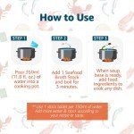 KD Home Seafood Broth Stock Korean Multi-Purpose Instant Soup Base, Made with Anchovy, Crab, Shrimp and Kelp Original Flavor 4.0 grams x 30