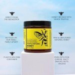 TINDEE'S Authentic Black Truffle Honey | 12.6oz Premium Infused Honey | Gourmet & Luxurious Foodie Delight | Perfect for Cheese Boards & Unique Gifts