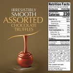 Lindt LINDOR Assorted Chocolate Candy Truffles, Dark Chocolate, Milk Chocolate and White Chocolate Truffles with Smooth Truffle Center, 7.6 oz Box