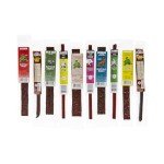 Jerky Dynasty Bayou Mix - Exotic Beef Jerky Snack Packs with Venison, Wild Boar & Alligator - Unique Flavors from Around the World in Slim Stick Style Jerky Variety Pack - (10 Pack)