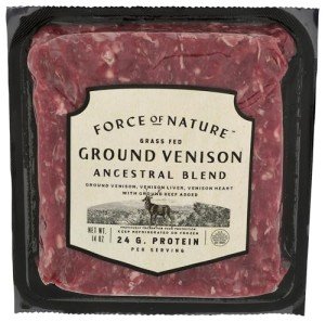 Force of Nature Meats Ground Venison, Liver, Heart, 14 OZ