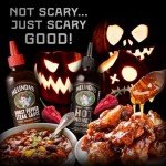 Melinda’s Ghost Pepper Collection - Ghost Pepper Hot Sauce Gift Set - Includes Ghost Pepper Hot Honey, Ghost Black Truffle Hot Sauce, Ghost Buffalo Ranch & More - 68 Fl Oz, 6 Pack
