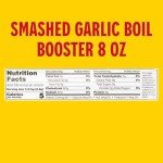 Louisiana Fish Fry Products Smashed Garlic Boil Booster - Garlic and Onion Flavors - Crab, Shrimp, Crawfish Seasonings, Mix and Spice Enhancer - Low Salt Cajun Seasoning 8 oz (Pack of 1 Sachet)