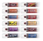 Pen Kit Mall - Hunters Reserve - Hunters Dozen Exotic Meat Sticks 12 Pk - Swamp Stick, Road Kill, Elk, Wild Boar, Bison, Duck, Jackalope, Pheasant, Venison