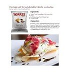 Torres Spanish Papas Fritas Potato Chips 4 Flavor Variety Pack Black Truffle, Mediterranean Herb, Sparkling Wine, Iberico Ham (4)
