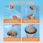 5×Seafood Boil Bags Large Size Boil Bag for fish, crab, shrimp, and veggies - cooking and storage bag (Large)