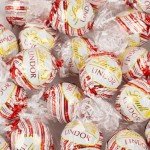 White Chocolate Peppermint Truffles 50ct - Individually Wrapped Bulk White Chocolate Candy with Smooth Peppermint Truffle Center - Chocolate Candy for Holidays and Gifts
