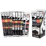 ICON Meat Stick and Steak Strip Sampler Gift Box - 10 Snacks Per Box - Assorted Flavors of Bison, Elk, Venison, Beef and Pork Jerky Sticks and Strips - USDA Approved, All Natural Artisan Meats