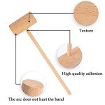 8.26" Wooden Crab Mallets Crab Hammers Lobster Seafood Crackers (16 Pcs)