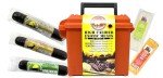 PEARSON RANCH SINCE 1959 High Caliber Exotic Meats Ammo Can Gift Set Includes Elk, Buffalo and Venison Summer Sausage and 2 Blocks of Cheese (5 Items Total Inside The Ammo Can)
