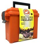 PEARSON RANCH SINCE 1959 High Caliber Exotic Meats Ammo Can Gift Set Includes Elk, Buffalo and Venison Summer Sausage and 2 Blocks of Cheese (5 Items Total Inside The Ammo Can)