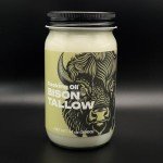 Big Crazy Buffalo Bison Tallow Cooking Oil - 2 pack