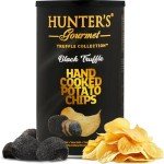 Hunter’s Gourmet Hand Cooked Potato Chips – Black Truffle – 150g-5.29oz