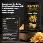 Hunter’s Gourmet Hand Cooked Potato Chips – Black Truffle – 150g-5.29oz