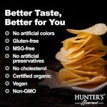 Hunter’s Gourmet Hand Cooked Potato Chips – Black Truffle – 150g-5.29oz