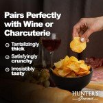 Hunter’s Gourmet Hand Cooked Potato Chips – Black Truffle – 150g-5.29oz