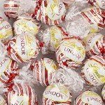 36 Pcs Christmas Candy White Chocolate Peppermint Truffles (Approx. 36 Pcs)