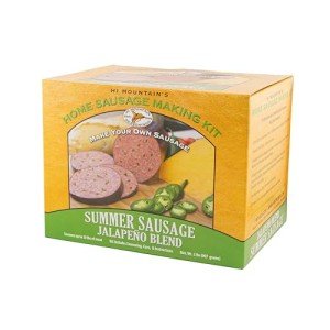Hi Mountain Seasonings ǀ Summer Sausage Seasoning & Cure ǀ JALAPENO ǀ Seasons up to 30lbs of Meat ǀ Beef, Pork, Venison, Deer, & Wild Game ǀ Casings NOT Included