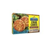 Gorton’s Crab Cakes Maryland Style, Real Crab Meat with Onions, Butter, and Seasoning, Frozen, 2 Count, 6 Ounce Package