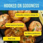 Gorton’s Crab Cakes Maryland Style, Real Crab Meat with Onions, Butter, and Seasoning, Frozen, 2 Count, 6 Ounce Package