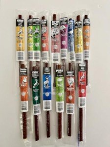 Jerky Dynasty Buffalo Bob's Mixed Jerky Variety Pack - 15-Piece Assortment of Exotic Meats including Wild Boar, Venison and Aligator - Gourmet Beef Jerky & Beef Sticks with Unique Flavors