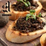 Premium Minced Black Truffle Sauce (180 g) (6.4 oz), Larger Size, Salsa Tartufata, Black Truffle Pate, truffle zest, An Indulgent Delight from Italy by GL Truffle Gourmet LIne