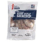 Weis Fresh from the Dock, Extra Jumbo Gulf Shrimp 16/20 Count, Wild Caught Raw, 16 Ounce