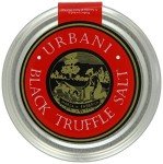 Urbani Truffles, Black Truffle Salt - Guérande black Sea Salt Infused with Real Truffle for Exceptional Flavor Enhancement in Cooking, Fries, Grilled Fish, Meats | All Natural | 3.5 oz