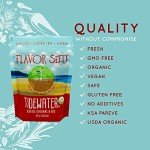 Flavor Seed Tidewater Organic Seafood Seasoning, All Purpose Fish Seasoning for Shrimp, Crab Meat, Lobster and Seafood Boils with Vegetables. Sugar Free, Vegan & Keto Friendly, Resealable 5 oz Pouch